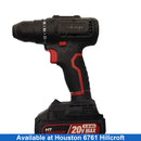 Hyper Tough 80017 Black Cordless Impact Drill