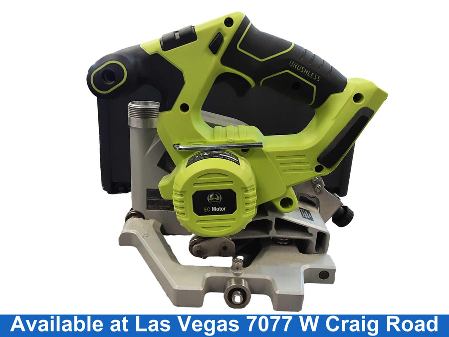 Wolff Mastergroover Green Cordless Circular Saw