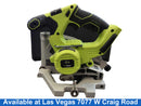 Wolff Mastergroover Green Cordless Circular Saw