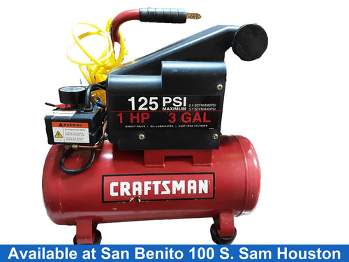Craftsman 921153101 Red Electric Compressor