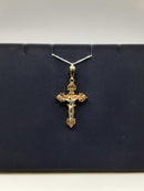 10kt Crucifix Pendant