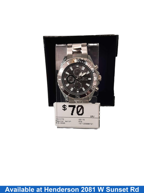 Invicta 49116 Silver Regular Watch