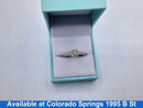 Ring - Engagement Set - White Gold 14k (.585) 3.5 grams Size 7