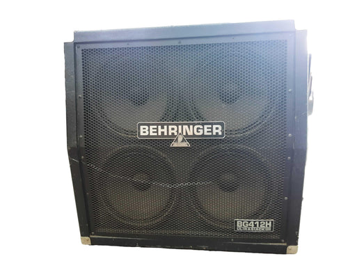 Behringer Ultra Shock Bg412f Black Bass Amplifier