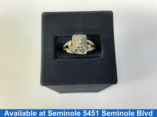 Women's Ring - Yellow Gold 10k (.417) 1.9 grams Size 8