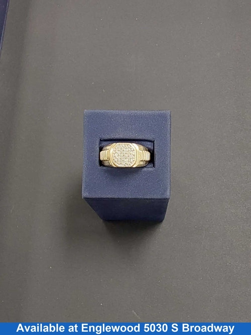 Men's Ring - Yellow Gold 10k (.417) 4.5 grams Size 10