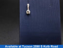 Diamond Pendant - White Gold 14k (.585) 0.7 grams