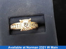 Ring - Engagement Set - Rose Gold 14k (.585) 5.3 grams Size 7.5