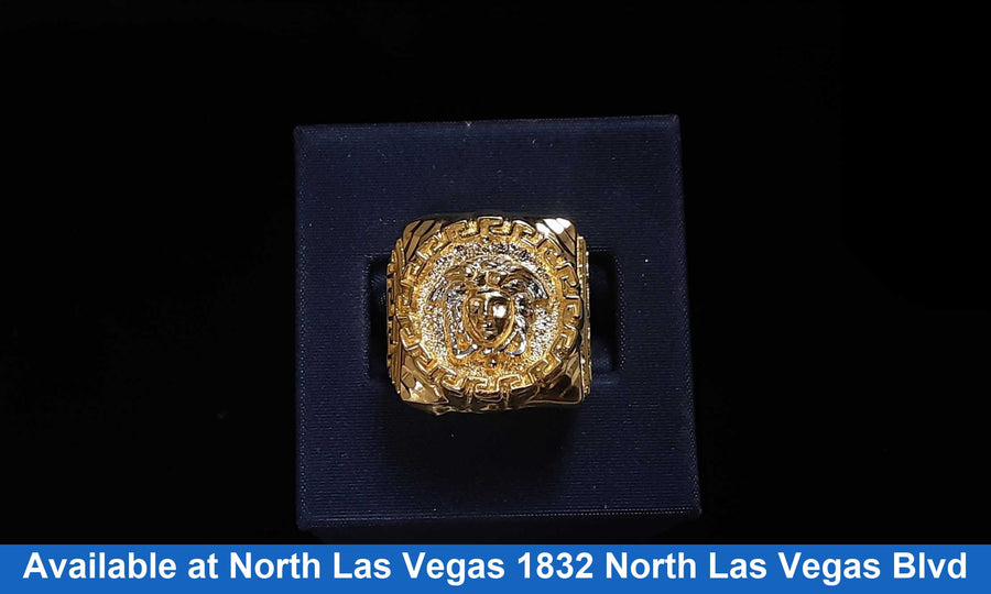 Men's Ring - Yellow Gold 10k (.417) 6.8 grams Size 6.5