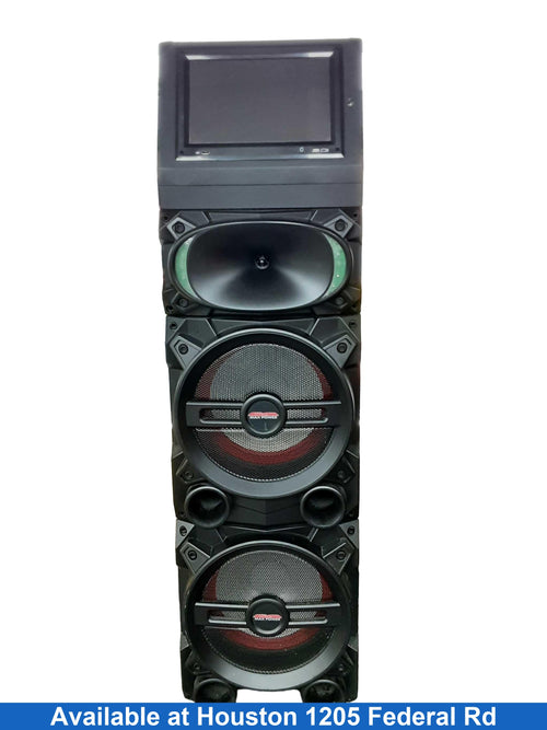Max Power Mpd12201ts Black Portable Speaker