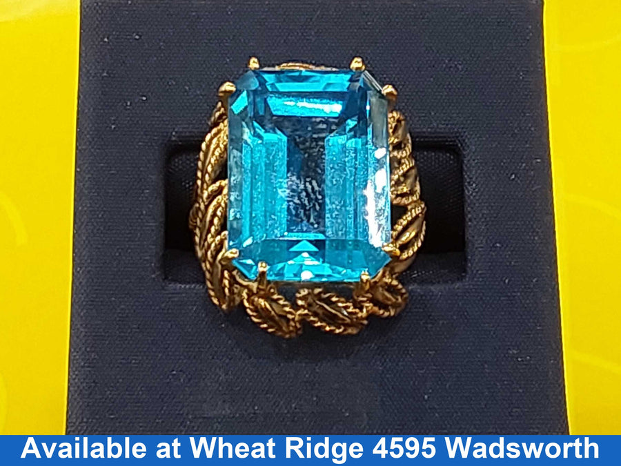 Women's Ring - Yellow Gold 10k (.417) 5.5 grams Size 8.5