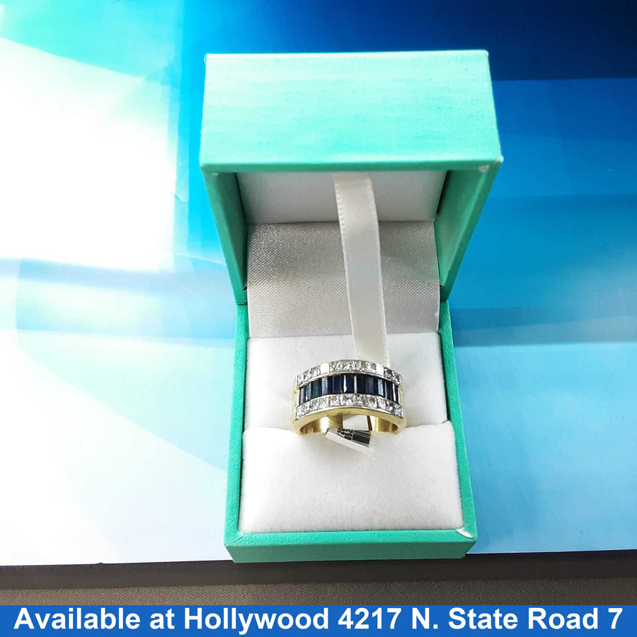 Men's Ring - Yellow Gold 18k (.750) 11 grams Size 8.5