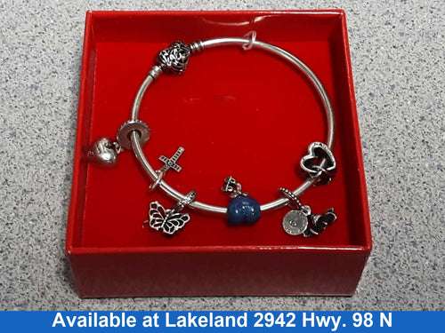 Bangle Bracelet - Silver 21.2 grams 6 inch