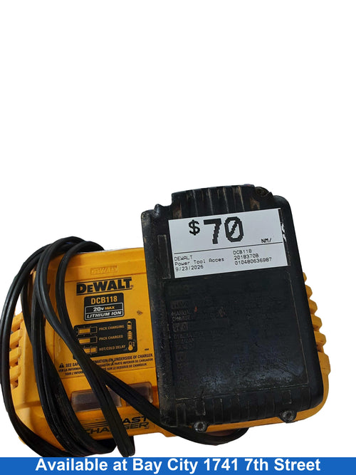 Dewalt Dcb118 Yellow Power Tool Accessory