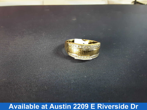 Men's Ring - Yellow Gold 14k (.585) 4.5 grams Size 10