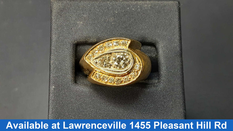 Women's Ring - Yellow Gold 14k (.585) 9.1 grams Size 8