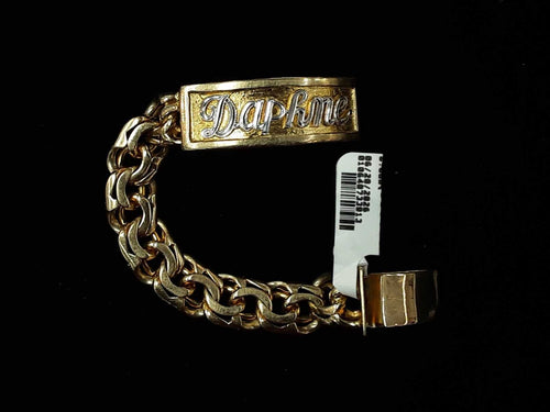 ID Bracelet - Yellow Gold 10k (.417) 34.5 grams 6 inch
