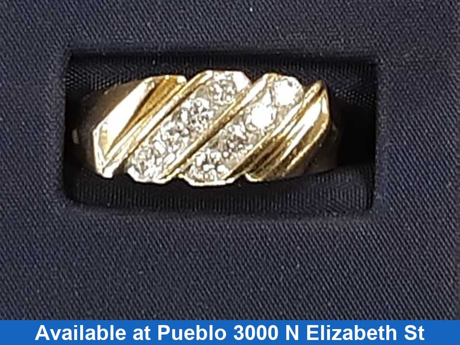 Men's Ring - Yellow Gold 14k (.585) 8.5 grams Size 11