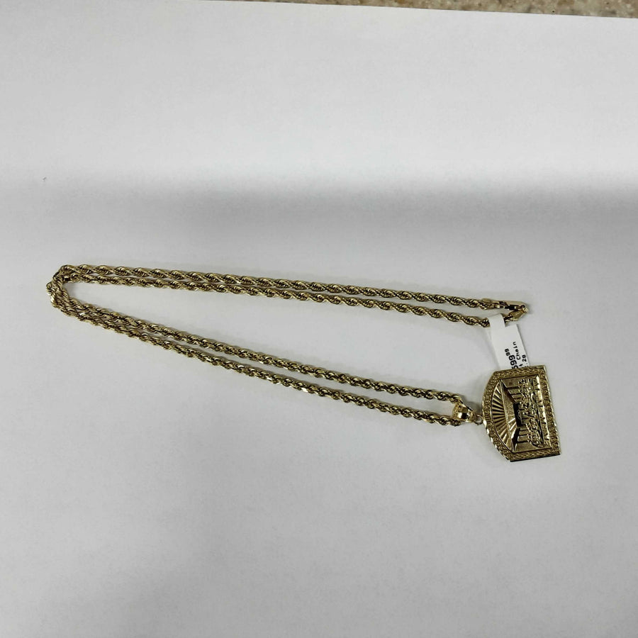 Chain - Yellow Gold 10k (.417) 22.2 grams 18 inch