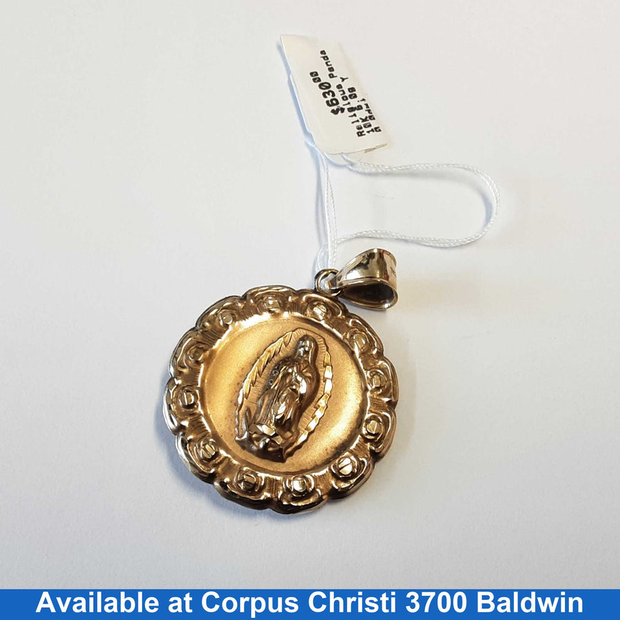 Religious Pendant - Yellow Gold 10k (.417) 6 grams