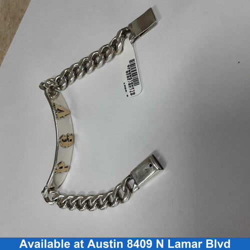 ID Bracelet - Silver 38.1 grams 8 inch