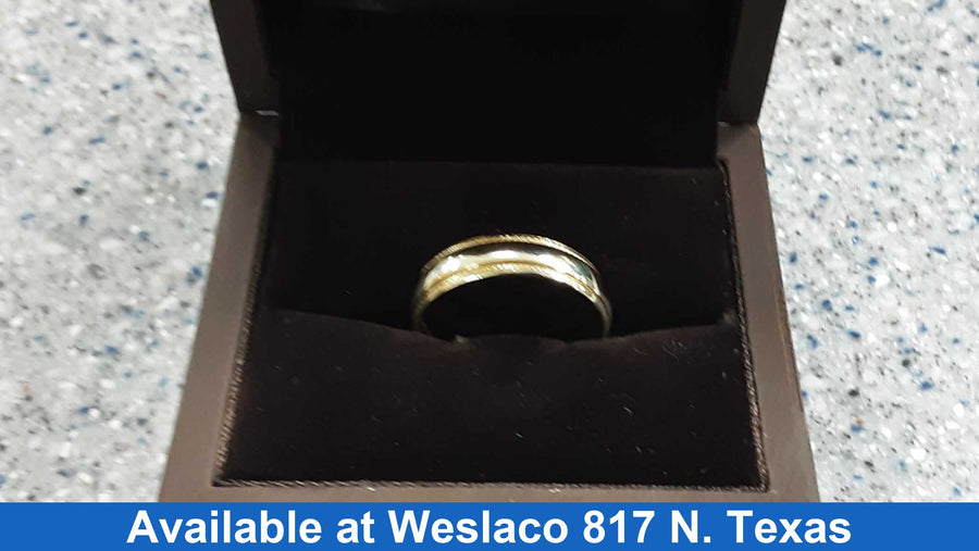 Ring - Wedding Band - Yellow Gold 14k (.585) 3.9 grams Size 11