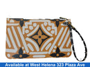 Louis Vuitton Orange Flowers Orange Wallet