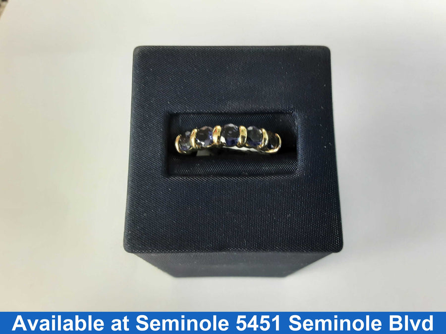 Women's Ring - Yellow Gold 14k (.585) 2.3 grams Size 8