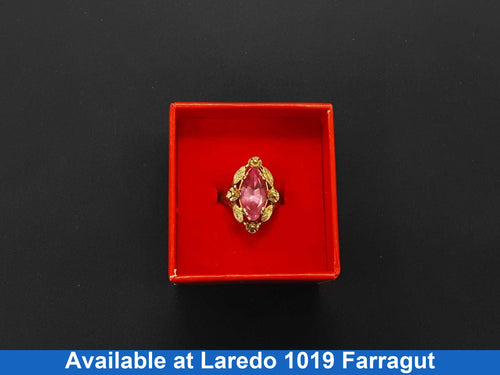 Women's Ring - Yellow Gold 10k (.417) 3.9 grams Size 20