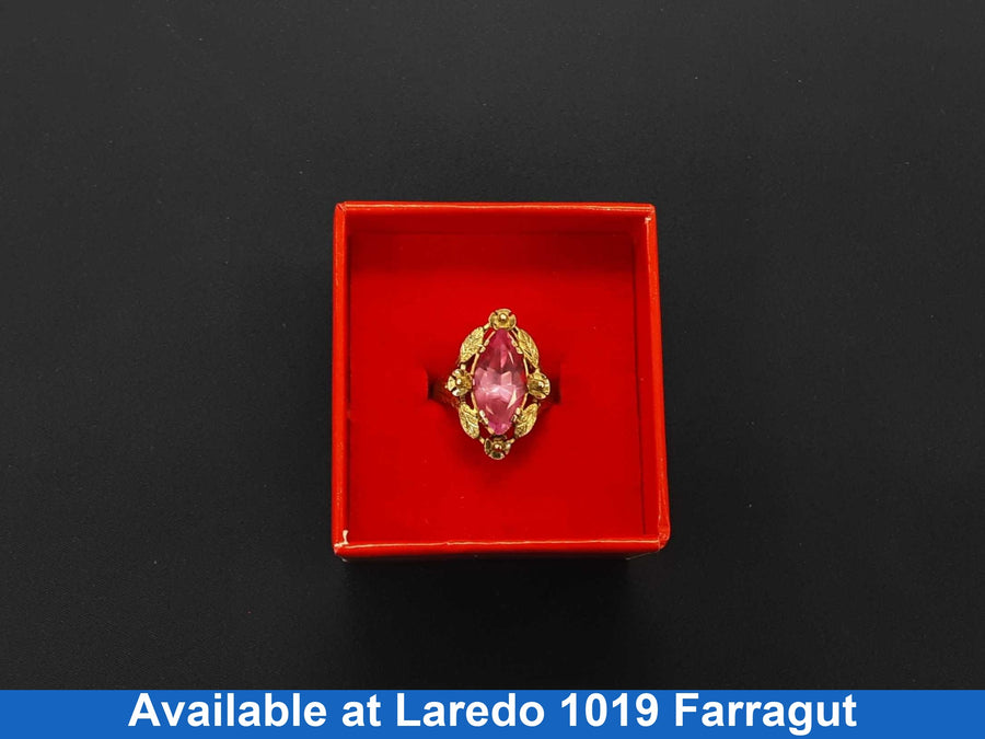 Women's Ring - Yellow Gold 10k (.417) 3.9 grams Size 20
