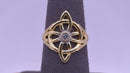 Women's Ring - Yellow Gold 14k (.585) 3.4 grams Size 9