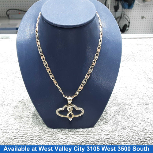 Chain - Tricolor Gold 14k (.585) 13.9 grams 20 inch