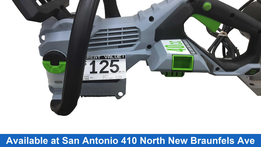 Ego Power Cs1610 Gray Chain Saw