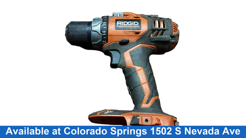 Ridgid R86008 Orange Cordless Standard Drill