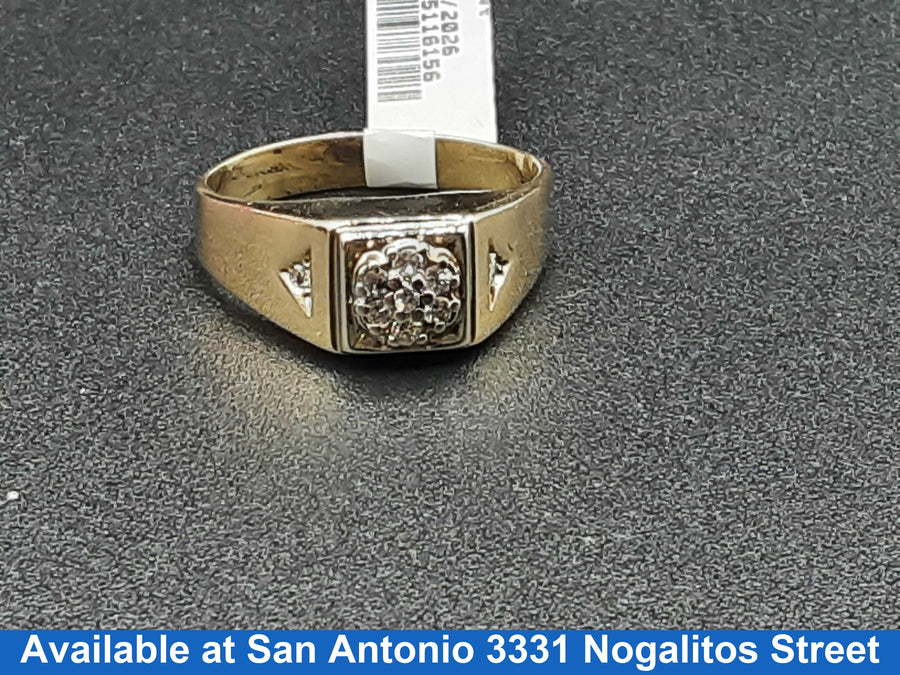Men's Ring - Yellow Gold 10k (.417) 6.9 grams Size 13