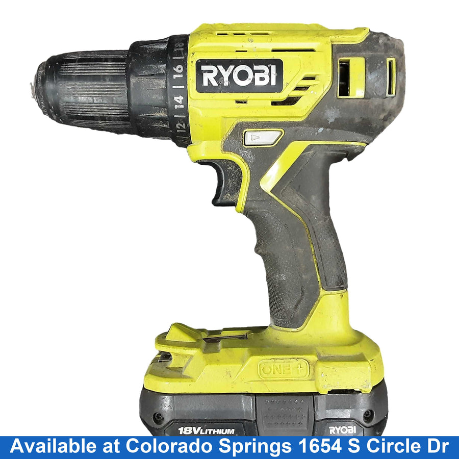 Ryobi P215vn Green Cordless Standard Drill