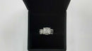 Ring - Wedding Set - White Gold 10k (.417) 6.1 grams Size 7