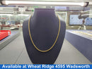 Rope Chain - Yellow Gold 10k (.417) 10.1 grams 18 inch
