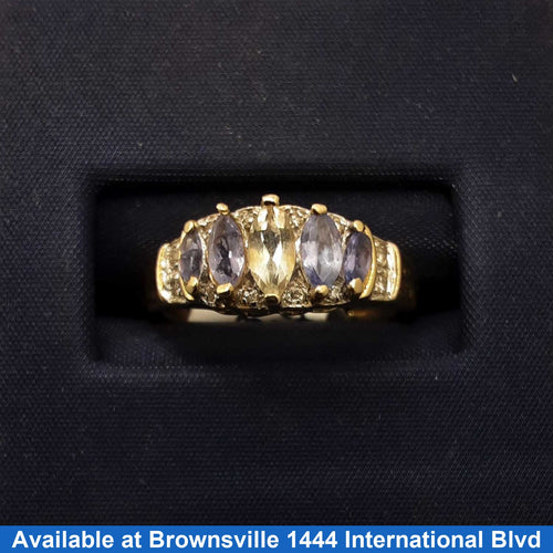 Women's Ring - Yellow Gold 14k (.585) 2.5 grams Size 7
