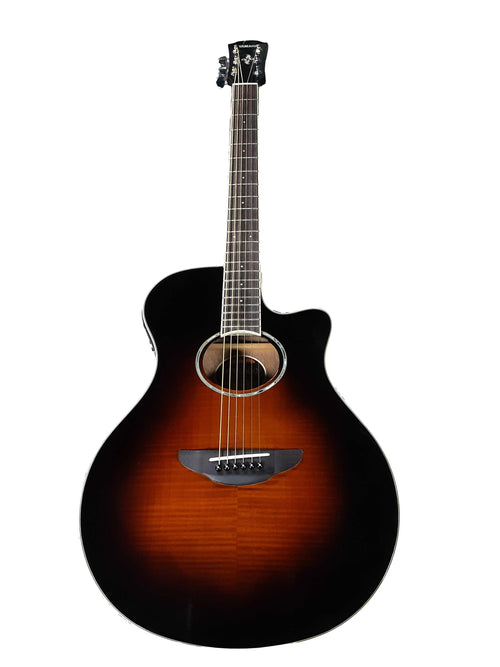 Yamaha Apx 600fm Brown Acoustic / Electric Classic Guitar