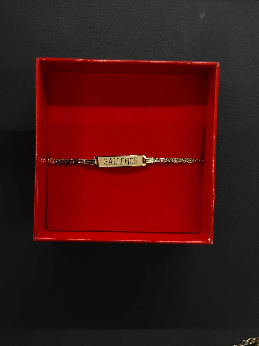 ID Bracelet - Yellow Gold 14k (.585) 2.4 grams 5 inch