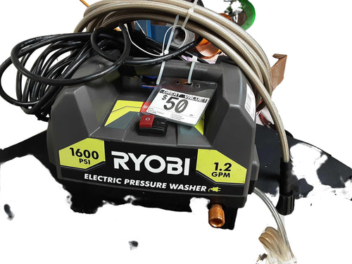 Ryobi Ry141612vnm Gray Corded Pressure Washer