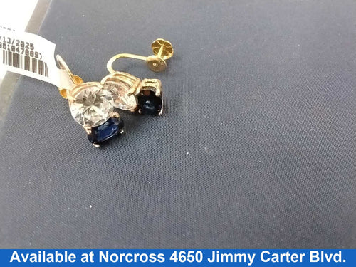 Earrings - Yellow Gold 14k (.585) 4.2 grams