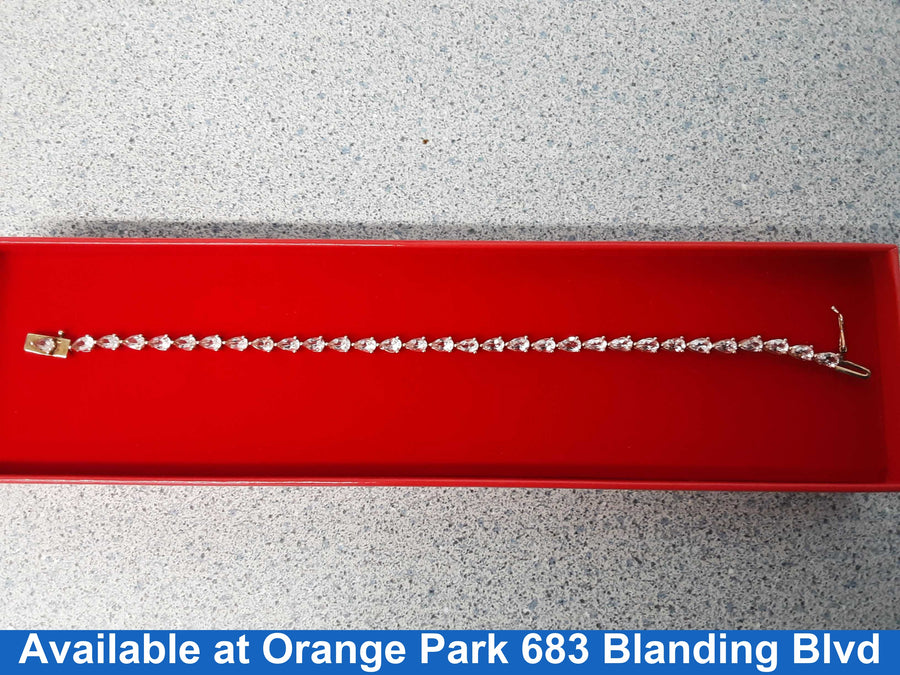 Tennis Bracelet - Rose Gold 10k (.417) 6 grams 7 inch