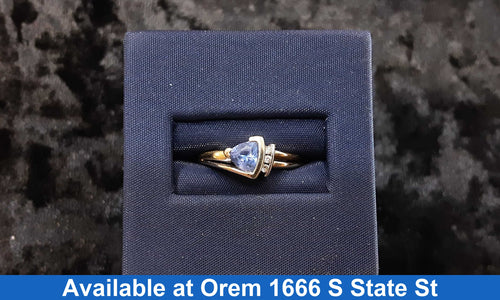 Women's Ring - Yellow Gold 14k (.585) 3 grams Size 6.5