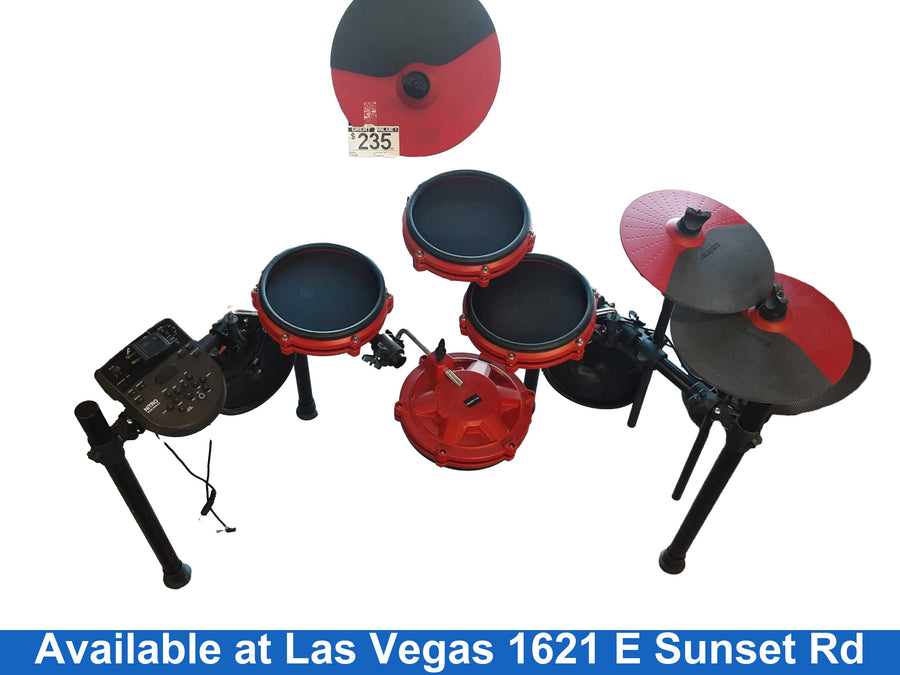 Alesis Nitro Drum Set Red Drum Set