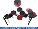 Alesis Nitro Drum Set Red Drum Set