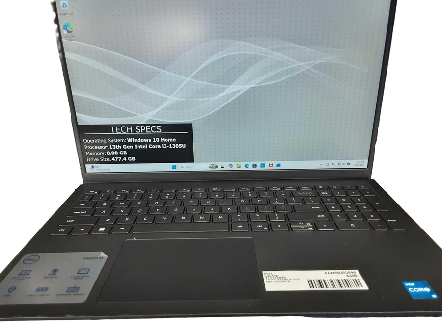 Dell I3530-3470blk-pus Intel Core I3 - 12th Generation 8 Gb 500 Gb Black Laptop