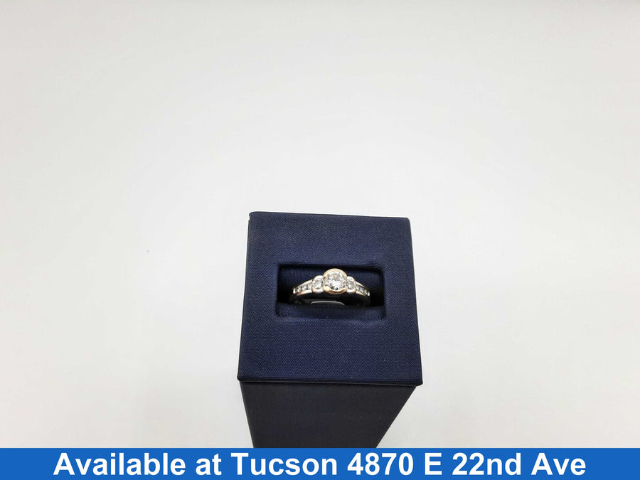 Women's Ring - Yellow Gold 14k (.585) 4.3 grams Size 6.5