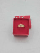 Ring - Wedding Band - Yellow Gold 14k (.585) 5.1 grams Size 20